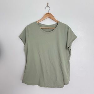 Sage Green Abercrombie & Fitch T-shirt “Soft A&F Collection” in Women’s XL